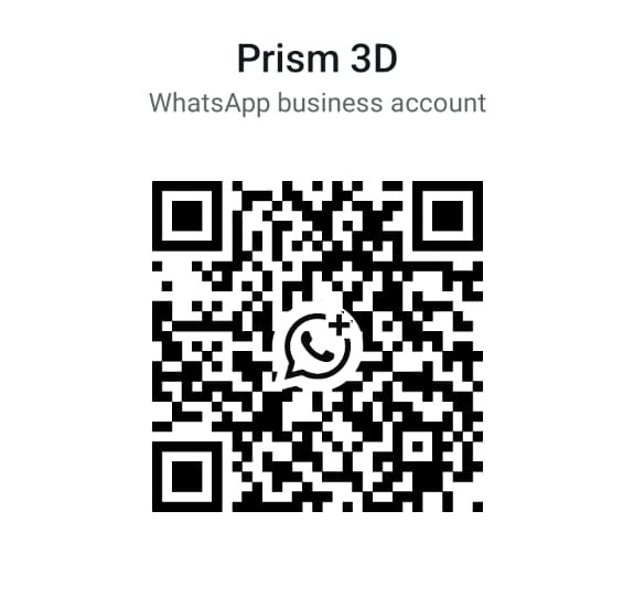 WhatsApp QR code for Prism3D